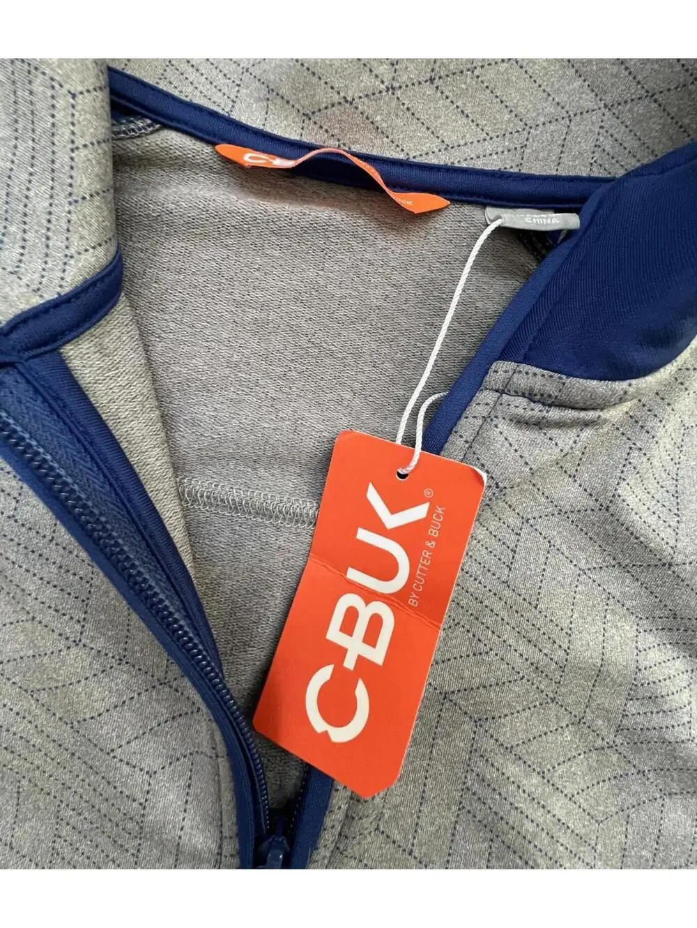 CBUK by Cutter & Buck Men's Long Sleeve Pullover,‎ Size L